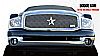 2007 Dodge Ram 1500/2500/3500  - Rbp Rx Series Studded Frame Main Grille Chrome 1pc