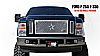 Ford Super Duty (except Harley Edition) 2008-2010 - Rbp Rx Series Studded Frame Main Grille Chrome 3pc