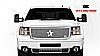 2011 Gmc Sierra 2500hd, 3500 (except Denali)  - Rbp Rl Series Plain Frame Main Grille Chrome 