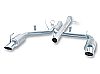 1999 Mitsubishi 3000gt Vr4 V6 Twin Turbo  Borla 3". 2.5" Cat-Back Exhaust System - Single Round Angle-Cut Intercooled