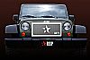 2010 Jeep Wrangler   - Rbp Rl Series Plain Frame Main Grille Chrome 1pc