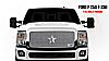 2012 Ford Super Duty (except Harley Edition)  - Rbp Rl Series Plain Frame Main Grille Chrome 1pc