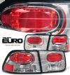 2000 Honda Civic  2dr Chrome Euro Tail Lights