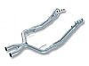 Ford Mustang Shelby Gt 500 2007-2010 Borla Long Tube Exhaust Headers W/ X-Pipe (offroad Only) 