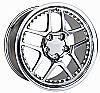 2000 Chevrolet Corvette  17x8.5 5x4.75 +56 -C5 Z06 Style Wheel - Motorsport Chrome With Cap 