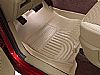 2011 Ford F150   Husky Weatherbeater Series Front Floor Liners - Tan 