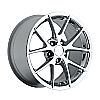 2001 Chevrolet Corvette  17x8.5 5x4.75 +56 - 2009 Z06 Style Wheel -  Chrome With Cap 