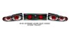 Mitsubishi Eclipse 1995-1999  Black Euro Tail Lights