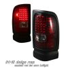 Dodge Ram 1994-2001  Red/Smoke Led Tail Lights