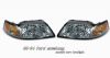 Ford Mustang 1999-2004  Smoke/amber Euro Crystal Headlights