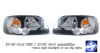 Ford Expedition 1997-2002  Black/amber 1pc W/led Euro Crystal Headlights