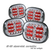 Chevrolet Corvette 1991-1996 Chrome LED Tail Lights