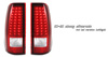 Chevrolet Silverado 2003-2006 Red LED Taillights