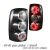 Chevrolet Suburban 2000-2006  Black Euro Tail Lights