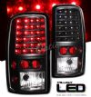 Chevrolet Suburban 2000-2006  Black Led Tail Lights