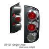 2003 Dodge Ram   Black Euro Tail Lights