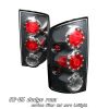 2005 Dodge Ram   Carbon Fiber Euro Tail Lights