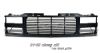 1995 Chevrolet Full Size Pickup   Billet Style Black Front Grill