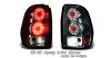 2008 Chevrolet Trailblazer   Black Euro Tail Lights