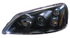 2001 Honda Civic  Projector Headlights (Black) TYC