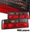 1982 Bmw 3 Series   Red / Clear Euro Tail Lights