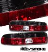 1993 Lexus Sc400   Red / Clear Euro Tail Lights