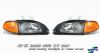 1992 Honda Civic  2/3dr Black W/amber Corner Euro Crystal Headlights