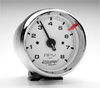 Auto Meter 3.75 in. Chrome Autogage White Face Tachometer