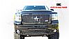 2009 Gmc Sierra 2500hd, 3500  - Rbp Rx Series Studded Frame Bumper Grille Black 2pc