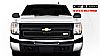 2009 Chevrolet Silverado 2500hd/3500hd  - Rbp Rl Series Plain Frame Main Grille Black 2pc