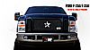 2008 Ford Super Duty (except Harley Edition)  - Rbp Rl Series Plain Frame Main Grille Black 3pc