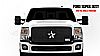 Ford Super Duty (except Harley Edition) 2011-2012 - Rbp Rl Series Plain Frame Main Grille Black 1pc