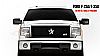 2012 Ford F150 (except Harley Edition)  - Rbp Rl Series Plain Frame Main Grille Black 1pc