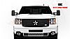 Gmc Sierra 2500hd, 3500 (except Denali) 2011-2012 - Rbp Rl Series Center Section - Mesh Bumper Grille Black 