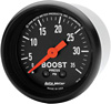 Auto Meter Z Series 2-1/16 inch Boost Gauge