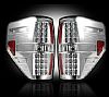 Ford F150 2009 - 2012 LED Tail Lights Clear