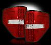 2010 Ford F150  - 2012 LED Tail Lights Red