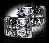 2010 Chevrolet Silverado  Chrome Projector Headlights