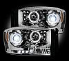 Dodge Ram 2006-2008 Chrome Projector Headlights