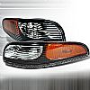 Chevrolet Corvette 1997-2004 Black Bumper Lights 