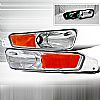 Ford Mustang 2005-2009 Clear Bumper Lights 