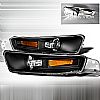 Ford Mustang 2005-2009 Black Bumper Lights 