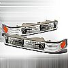 Chevrolet S10 Pickup 1998-2004 Clear Bumper Lights 