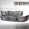 Chevrolet S10 Pickup 1998-2004 Clear Bumper Lights 