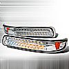 Chevrolet Suburban 2000-2006 Clear Bumper Lights LED