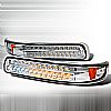 Chevrolet Silverado 1999-2002 Clear Bumper Lights LED