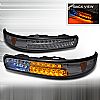 Chevrolet Silverado 1999-2002 Smoke Bumper Lights LED