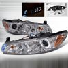 Pontiac Grand Prix  1997-2003 Chrome Halo Projector Headlights  W/LED'S