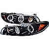 Pontiac Grand Prix  1997-2003 Gloss Black Halo Projector Headlights  