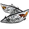 Toyota Camry 2002-2004 Chrome Euro Headlights  